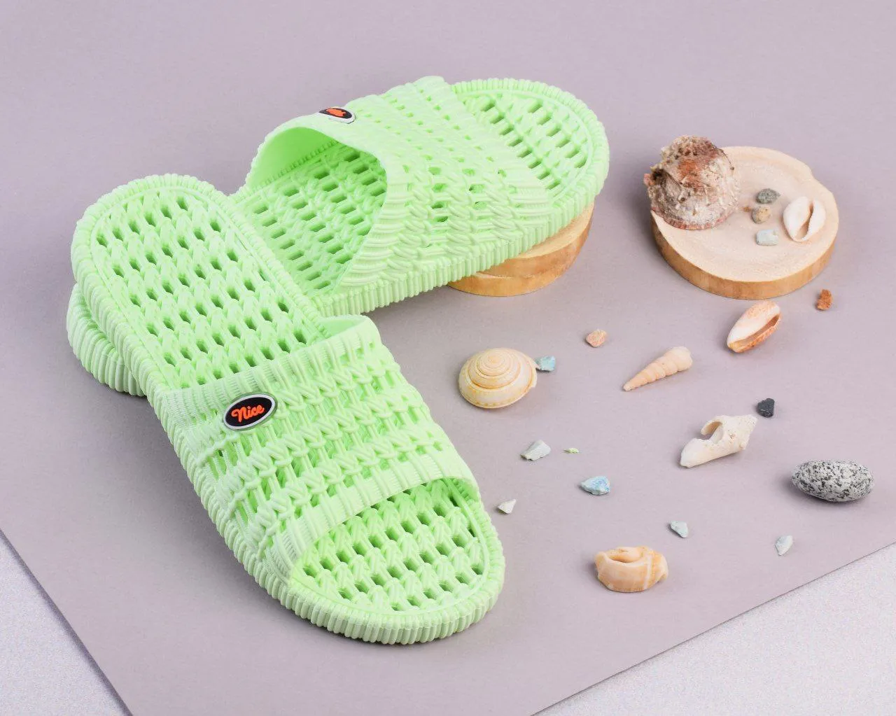 دمپایی مدل استخری زنانه ژله ای (PVC)